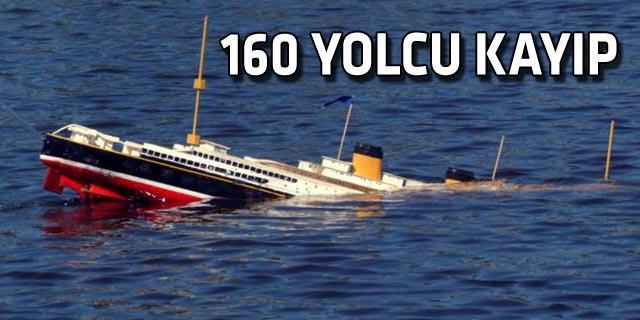 Hindistan'da Yolcu Gemisi Battı 160 Yolcu Kayıp