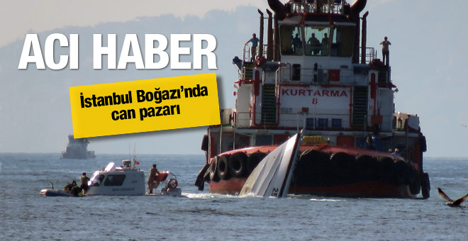 M/V Tolunay Ile çarpışan Sahil Güvenlik Botu Alabora Oldu